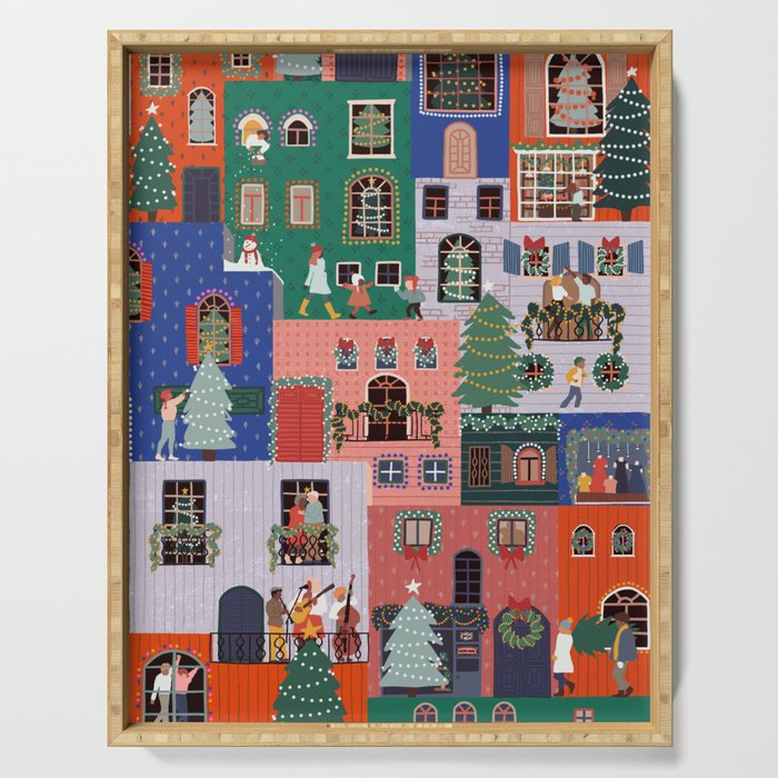We are ONE- Merry Everything Serving Tray Gallery Image 1