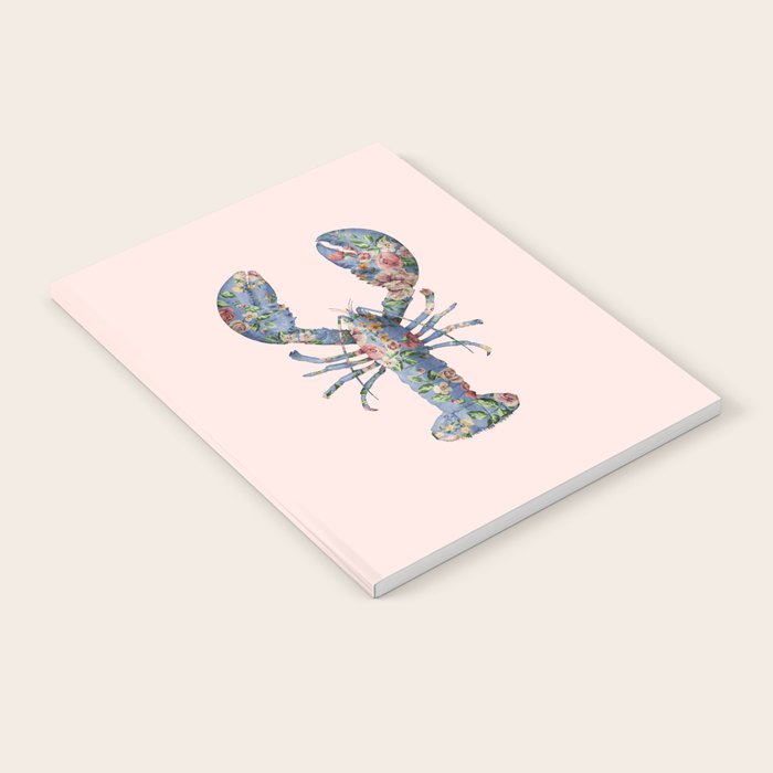 FLORAL LOBSTER Notebook Gallery Image 2