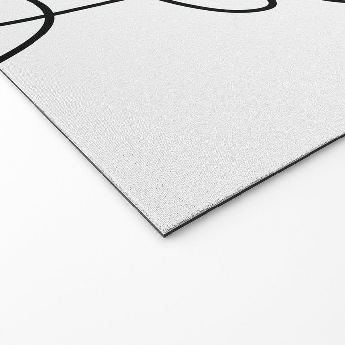 One Line Portrait 1 Welcome Mat Gallery Image 2