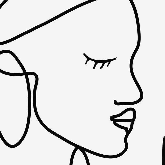 One Line Portrait 1 Coffee Mug Gallery Image 2
