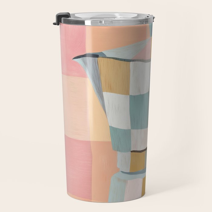Patchwork Moka Pot Travel Mug Gallery Image 3