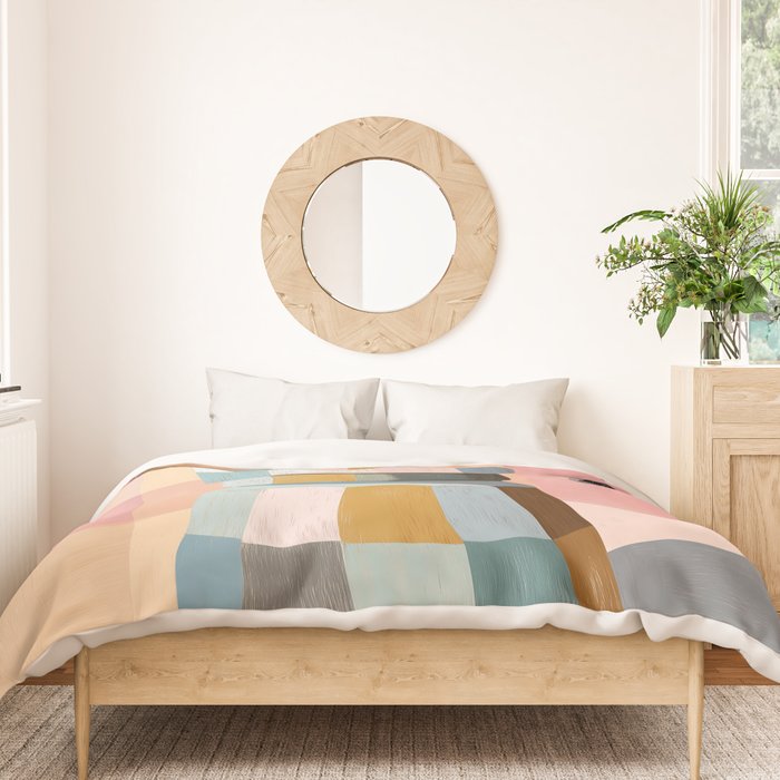 Patchwork Moka Pot Duvet Cover Gallery Image 3