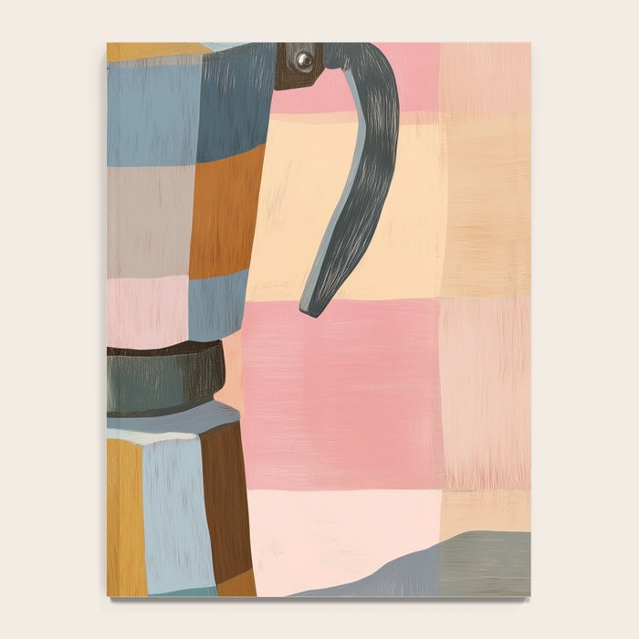 Patchwork Moka Pot Notebook Gallery Image 4