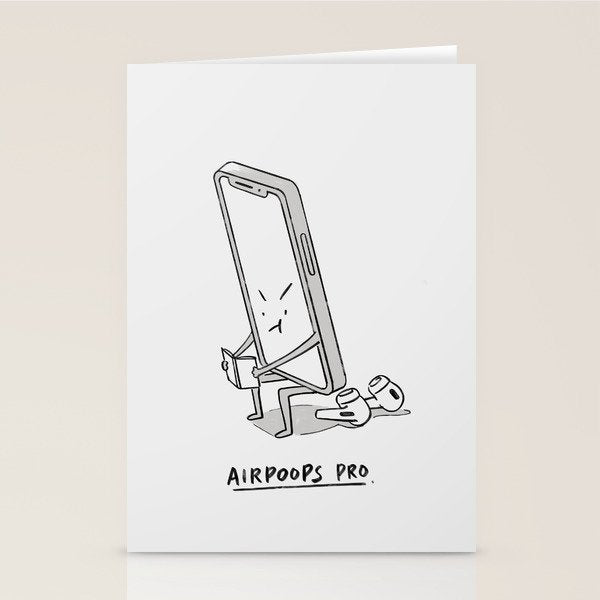 AirPoops Pro Stationery Card Gallery Image 2