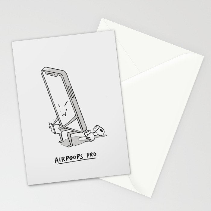 AirPoops Pro Stationery Card Gallery Image 2