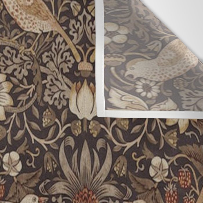 William Morris strawberry thief design Wall Tapestry Gallery Image 3