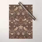William Morris strawberry thief design Wrapping Paper Gallery Image 1