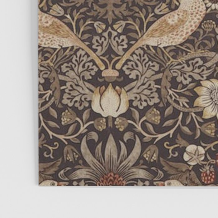 William Morris strawberry thief design Poster Gallery Image 3