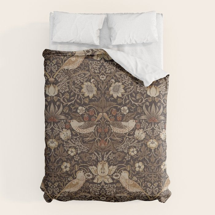 William Morris strawberry thief design Comforter Gallery Image 6