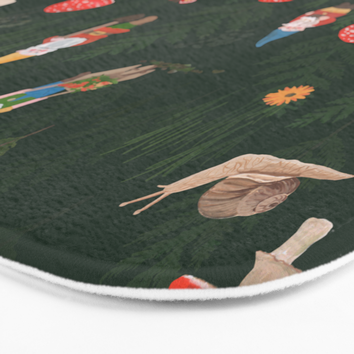 Woodland Gnomes Bath Mat Gallery Image 3
