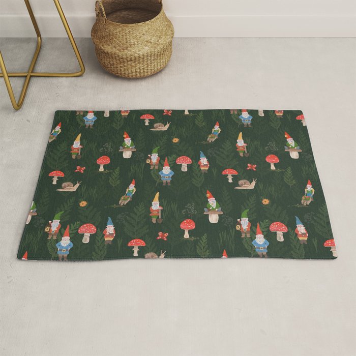 Woodland Gnomes Rug Gallery Image 1
