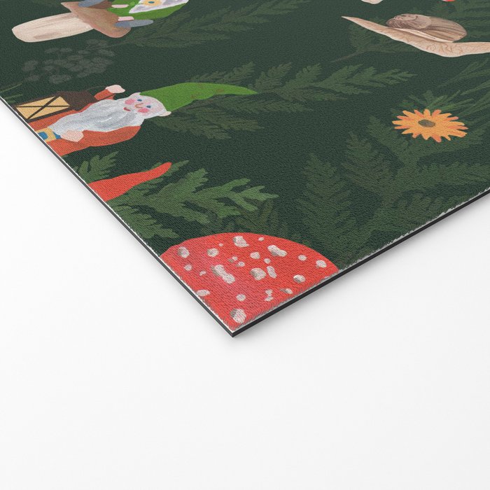 Woodland Gnomes Welcome Mat Gallery Image 2