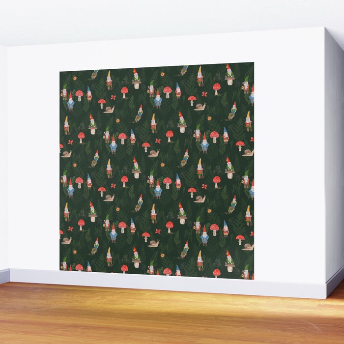 Woodland Gnomes Wall Mural Gallery Image 2