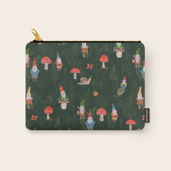 Woodland Gnomes Carry All Pouch Gallery Image 1