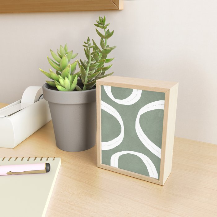 Abstract Lines I Mini Art Print Gallery Image 2