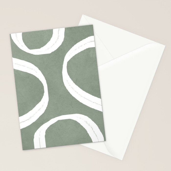 Abstract Lines I Stationery Card Gallery Image 2
