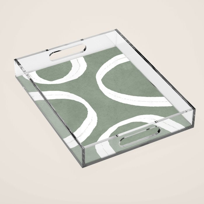 Abstract Lines I Acrylic Tray Gallery Image 1