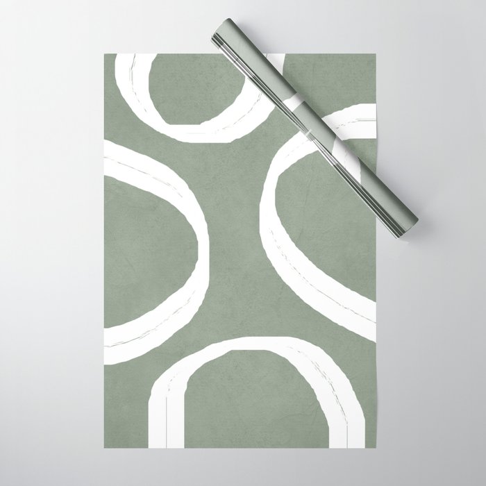 Abstract Lines I Wrapping Paper Gallery Image 1