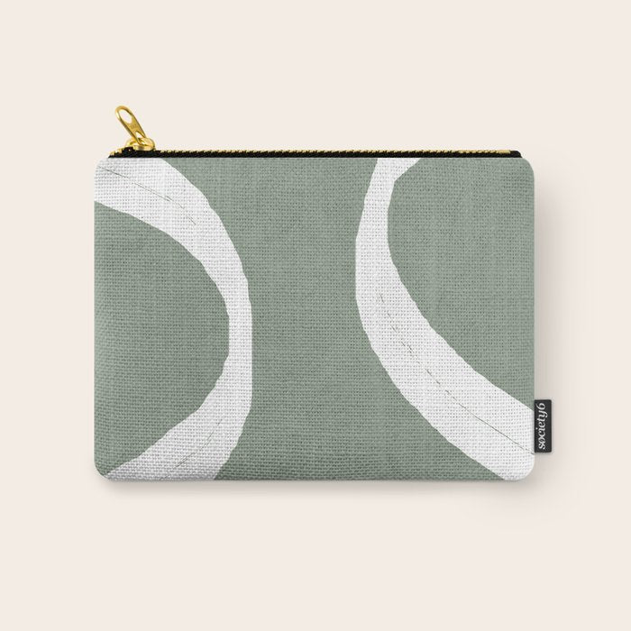 Abstract Lines I Carry All Pouch Gallery Image 1