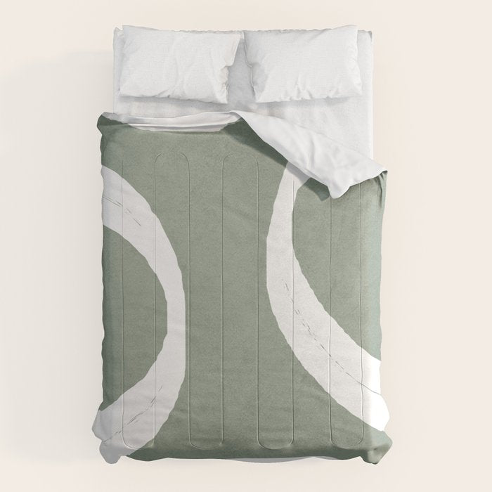 Abstract Lines I Comforter Gallery Image 6