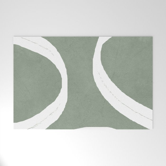 Abstract Lines I Welcome Mat Gallery Image 1