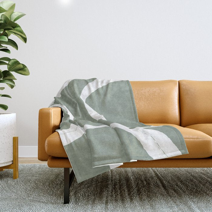 Abstract Lines I Throw Blanket Gallery Image 1