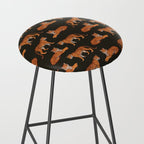 Tigers - Charcoal Black Stool Gallery Image 2
