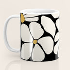 Wild Bloom - neutrals Coffee Mug Gallery Image 3