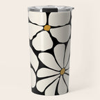 Wild Bloom - neutrals Travel Mug Gallery Image 1