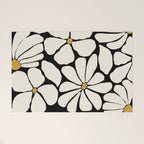 Wild Bloom - neutrals Welcome Mat Gallery Image 1