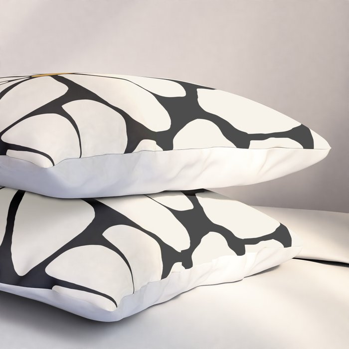 Wild Bloom - neutrals Pillow Sham Gallery Image 3