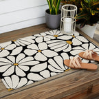 Wild Bloom - neutrals Outdoor Rug Gallery Image 2