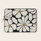 Wild Bloom - neutrals Laptop Sleeve Gallery Image 1