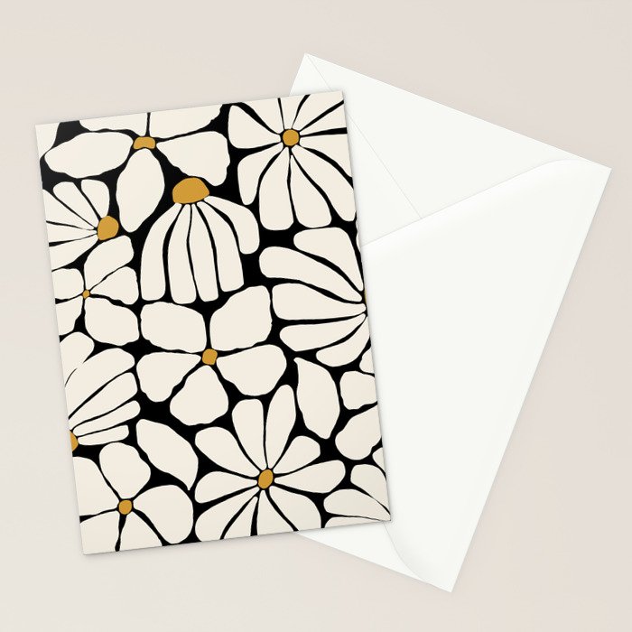 Wild Bloom - neutrals Stationery Card Gallery Image 2