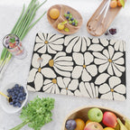 Wild Bloom - neutrals Cutting Board Gallery Image 2