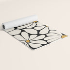Wild Bloom - neutrals Yoga Mat Gallery Image 2