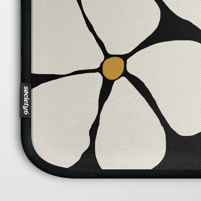 Wild Bloom - neutrals Laptop Sleeve Gallery Image 3