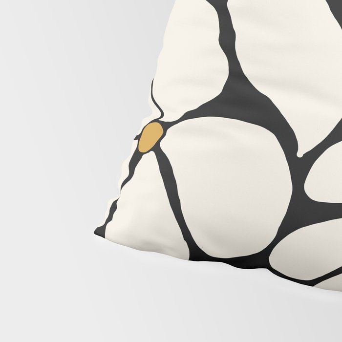 Wild Bloom - neutrals Pillow Sham Gallery Image 4