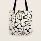 Wild Bloom - neutrals Tote Bag Gallery Image 1