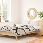Wild Bloom - neutrals Duvet Cover Gallery Image 2