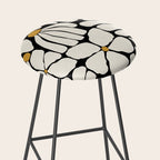 Wild Bloom - neutrals Stool Gallery Image 2