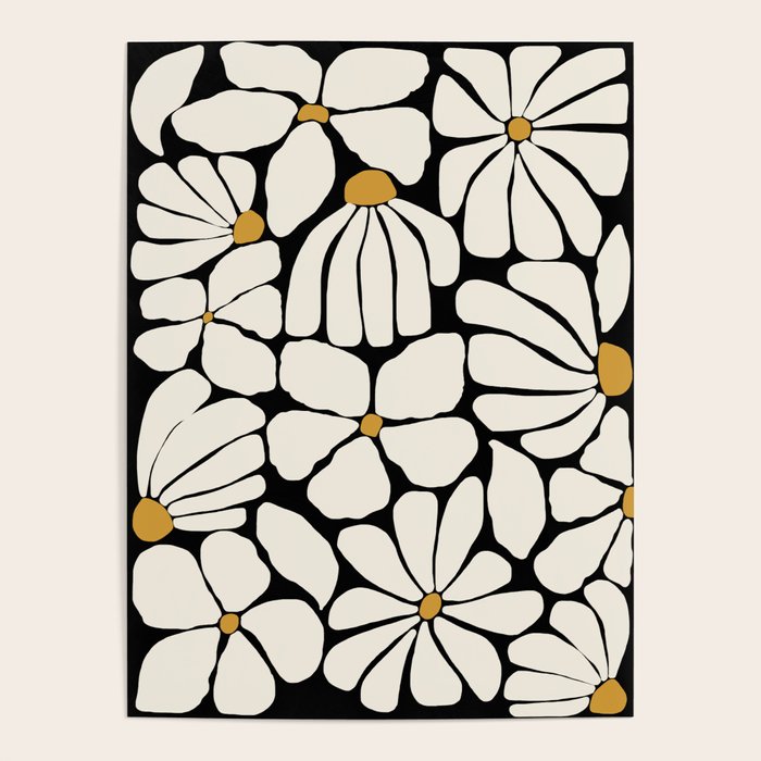 Wild Bloom - neutrals Poster Gallery Image 4
