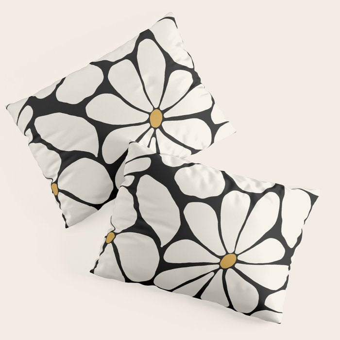 Wild Bloom - neutrals Pillow Sham Gallery Image 1