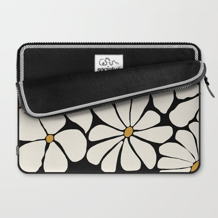 Wild Bloom - neutrals Laptop Sleeve Gallery Image 2