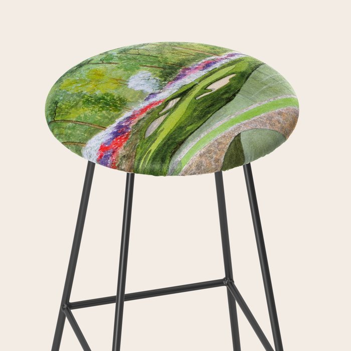 A Georgia Golf Course Stool Gallery Image 2