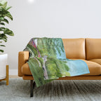 A Georgia Golf Course Throw Blanket Gallery Image 1