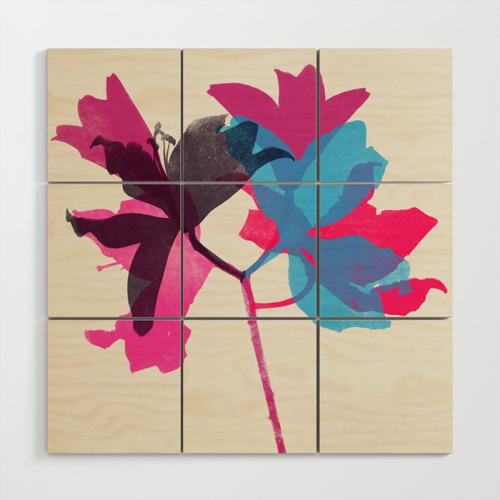 lily 22 Wood Wall Art Gallery Image 1