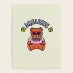 Aquarius Teddy Bear Poster Gallery Image 4