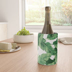 Tropical banana leaves IV Wine Chiller Gallery Image 4