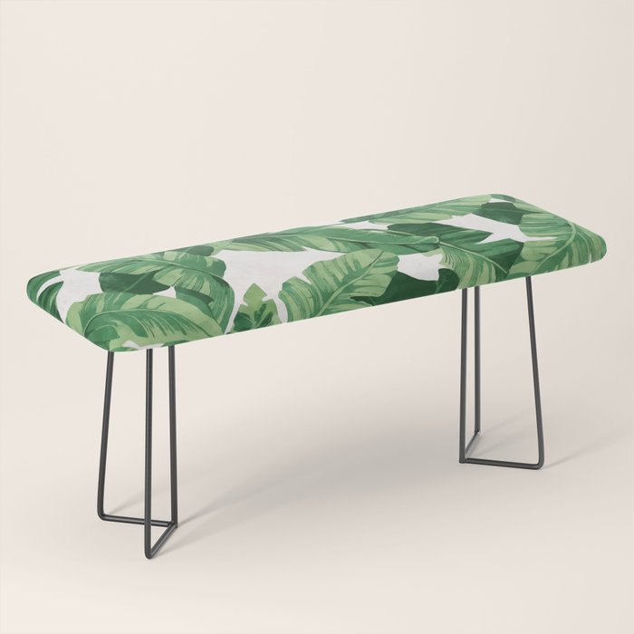 Tropical banana leaves IV Bench Gallery Image 1